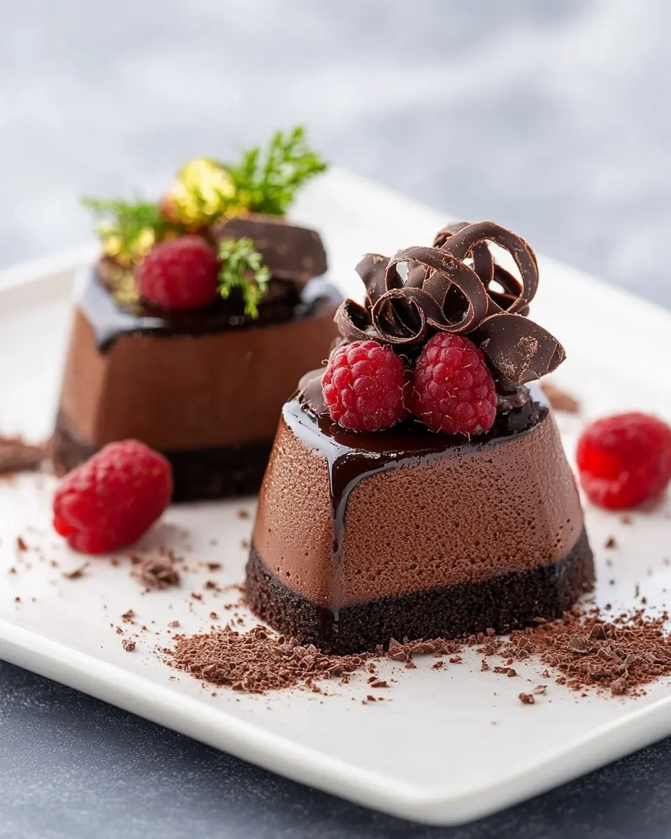 Schokomousse Törtchen mit Füllung: Indulgent Bliss Awaits!