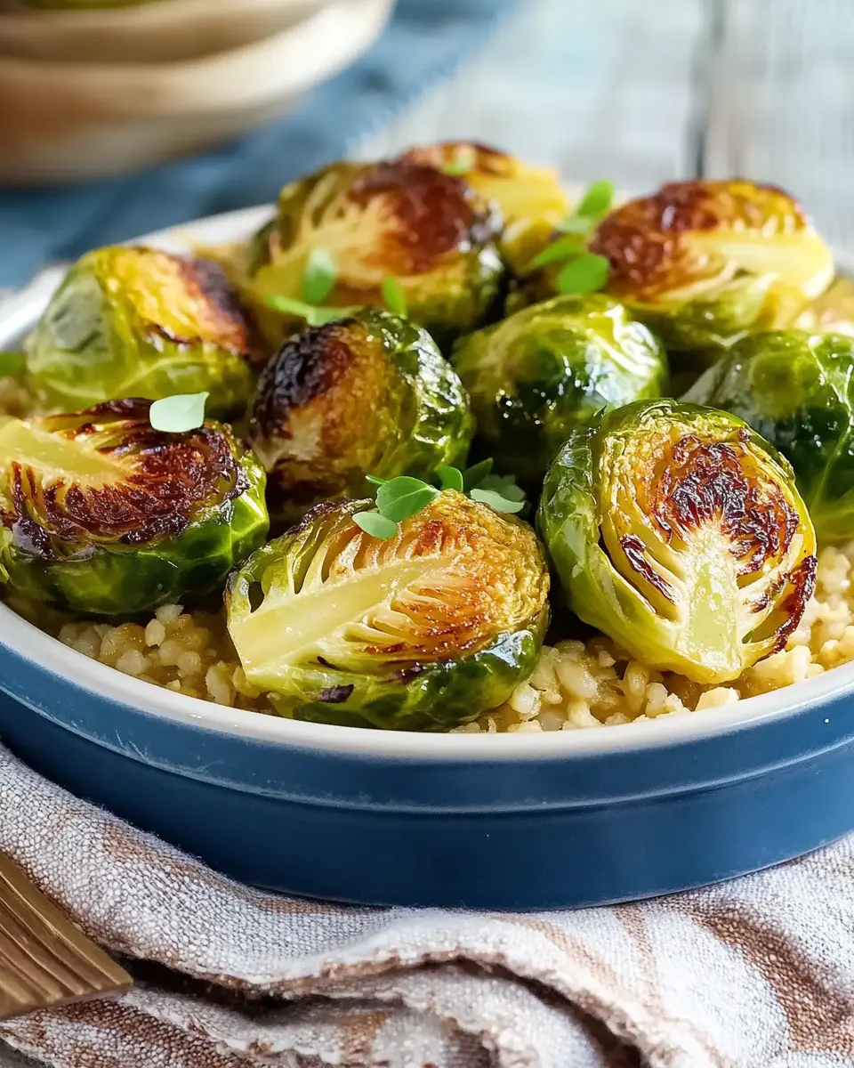 Rosenkohl auf Hirsebett: The Best Comfort Food Delight!
