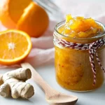 Kaki-Orangen-Konfitüre mit Ingwer First Image First Image