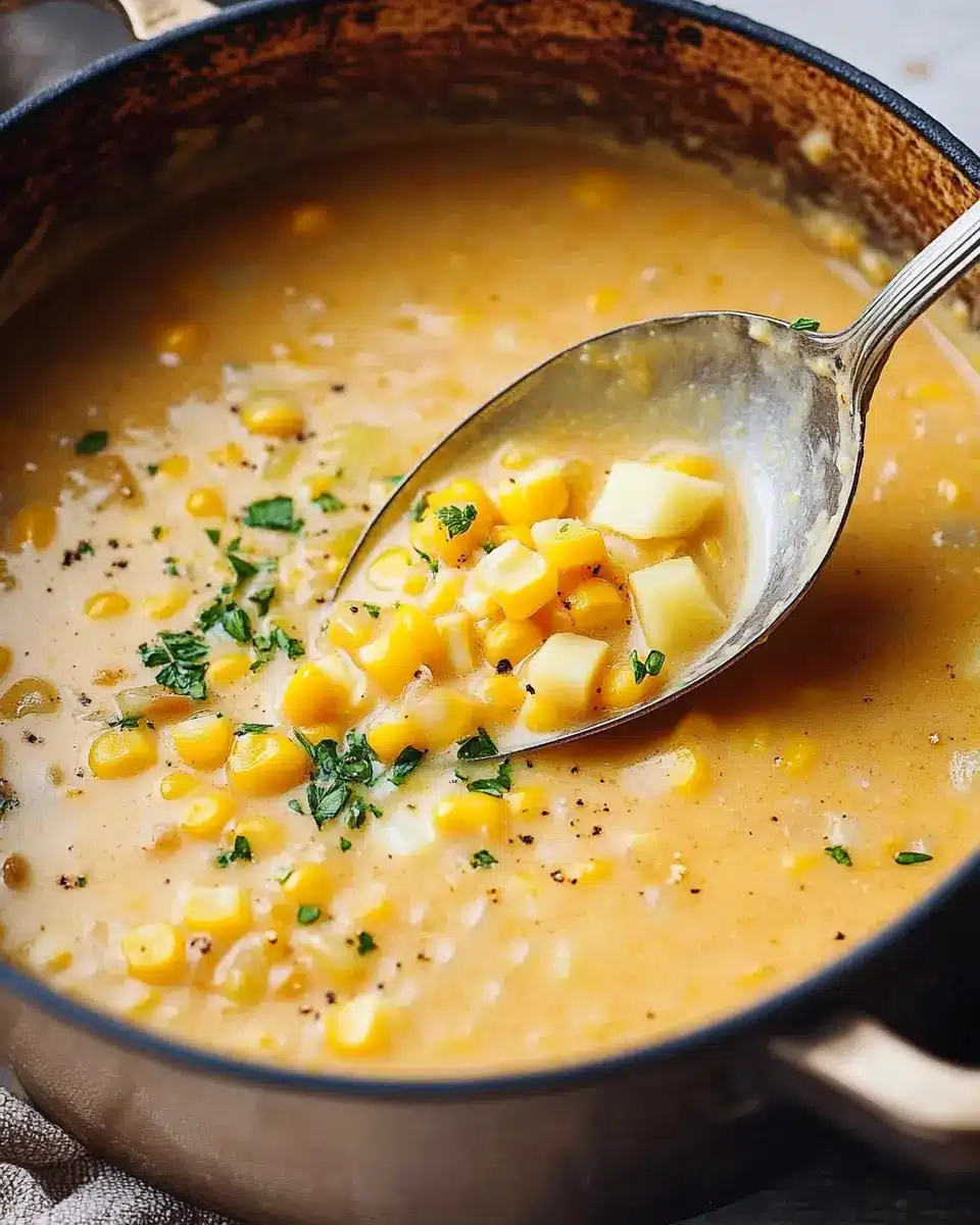 Cremige Maissuppe: The Best Cozy Recipe for Comfort Food