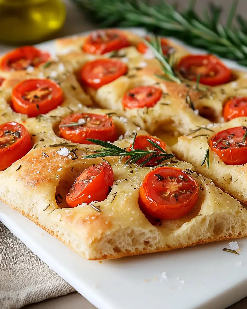 Focaccia mit Tomaten: The Best Easy Recipe You’ll Love!