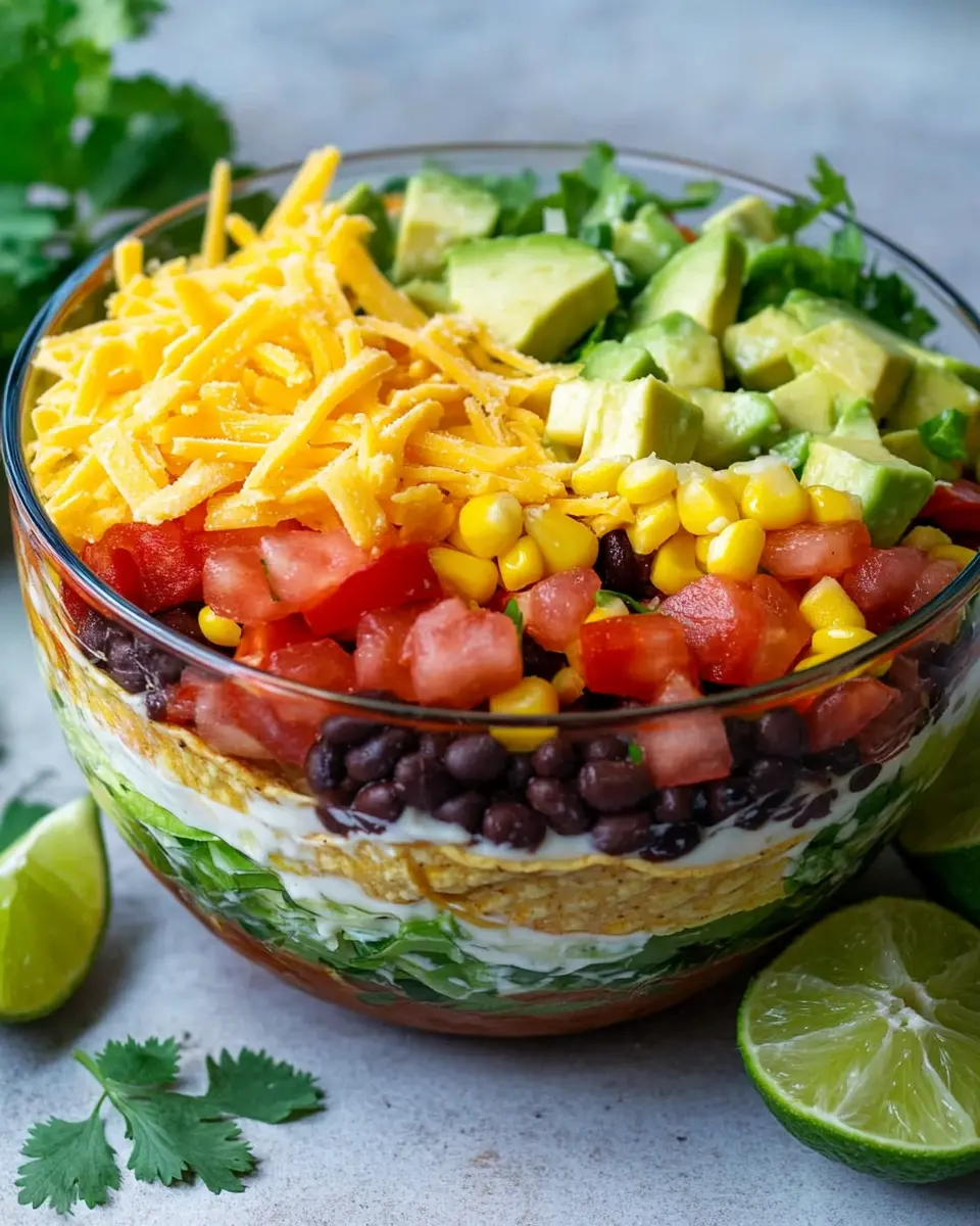 Taco-Salat für die Party First Image First Image