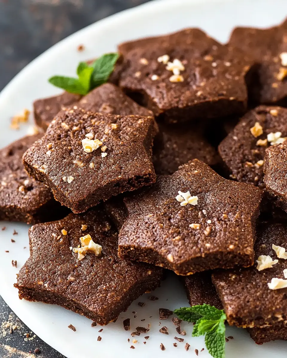 Vegane Schoko-Ausstechplätzchen: Irresistibly Decadent Treats
