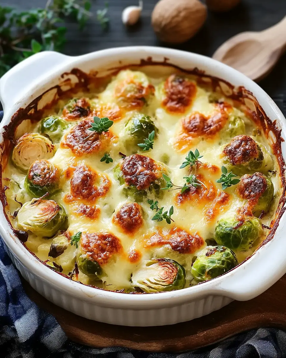 Rosenkohl Gratin: Irresistibly Creamy Comfort Food Delight