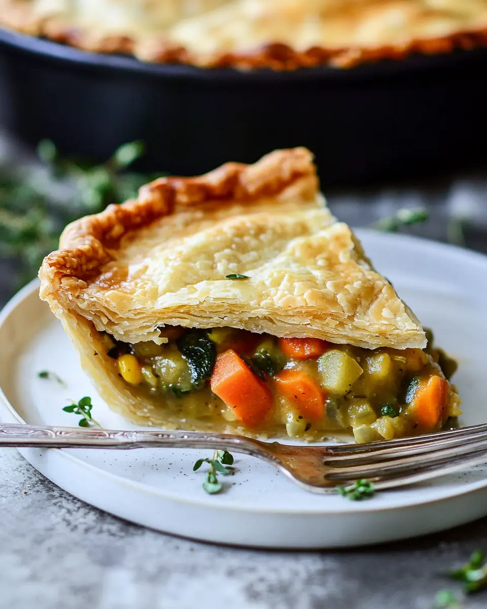 Veganer Pot Pie: Herzhafter Gemüsekuchen You'll Crave!