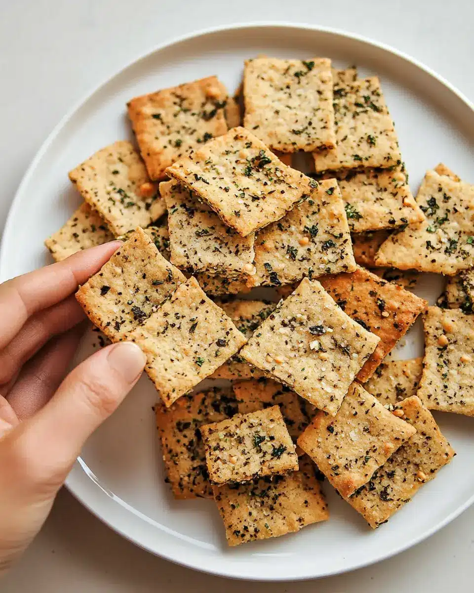 Knusprige Kichererbsen Cracker: Crunchy Bliss You’ll Love