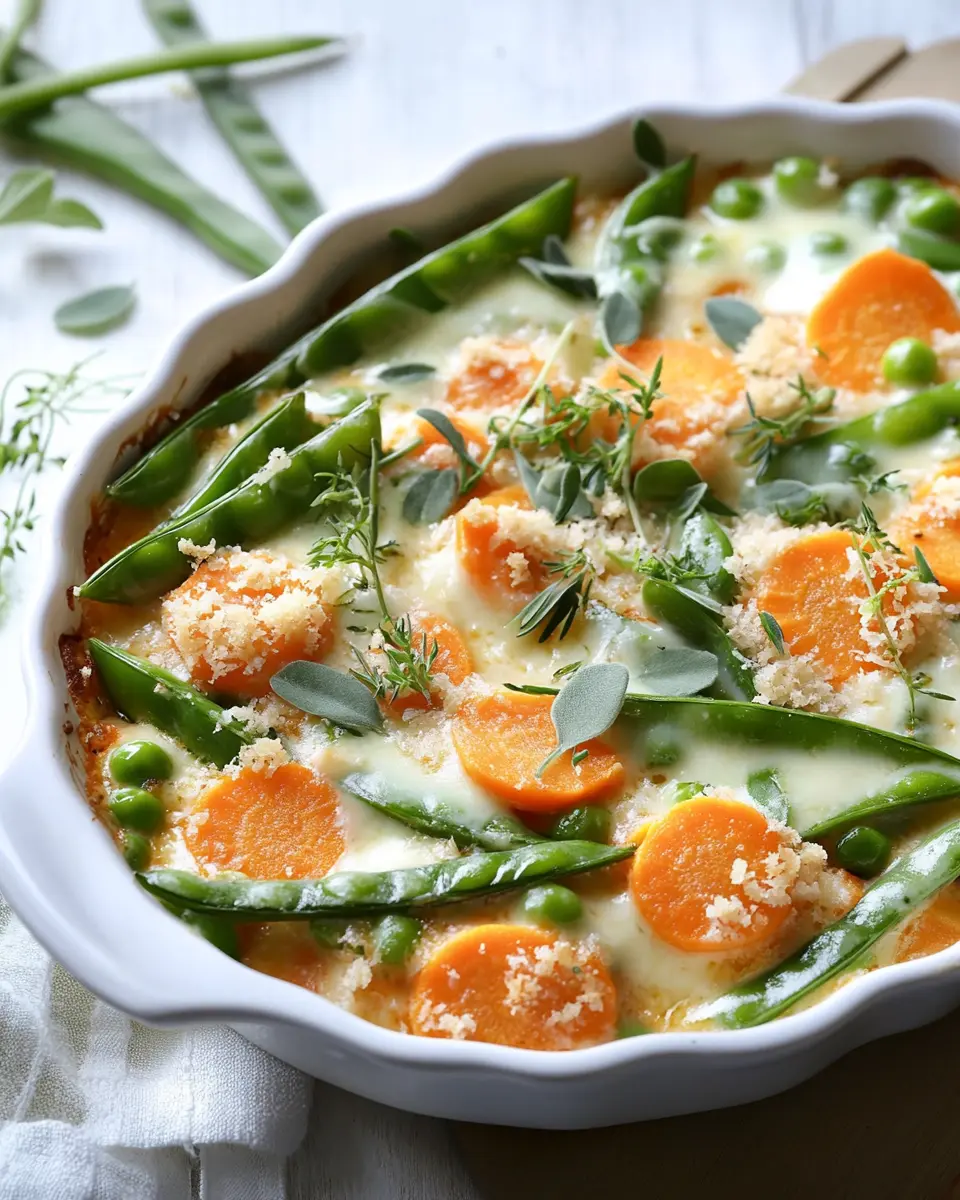 Zuckerschoten-Möhren-Auflauf: A Cozy, Comforting Delight