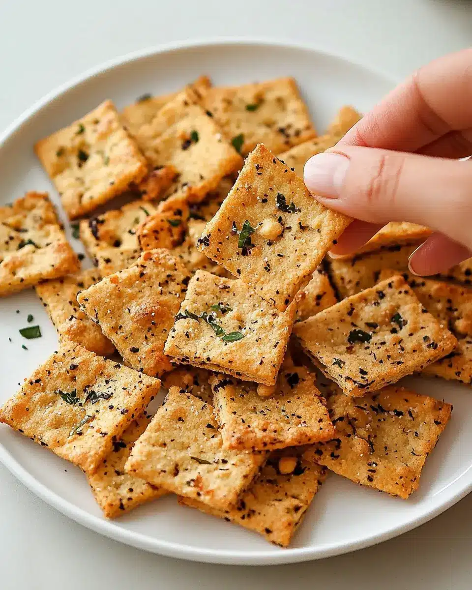 Knusprige Kichererbsen Cracker: Crunchy Bliss You’ll Love