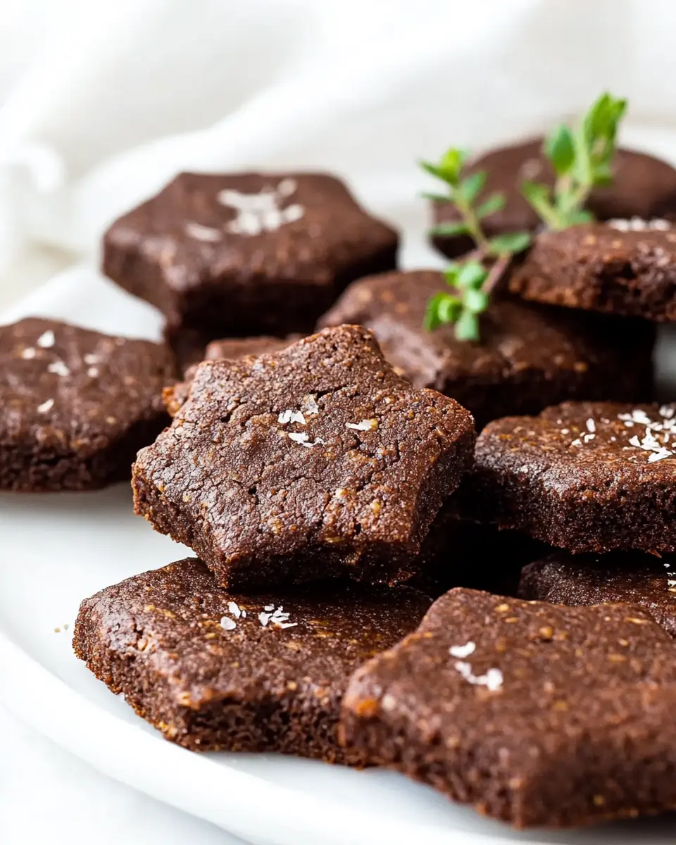 Vegane Schoko-Ausstechplätzchen: Irresistibly Decadent Treats
