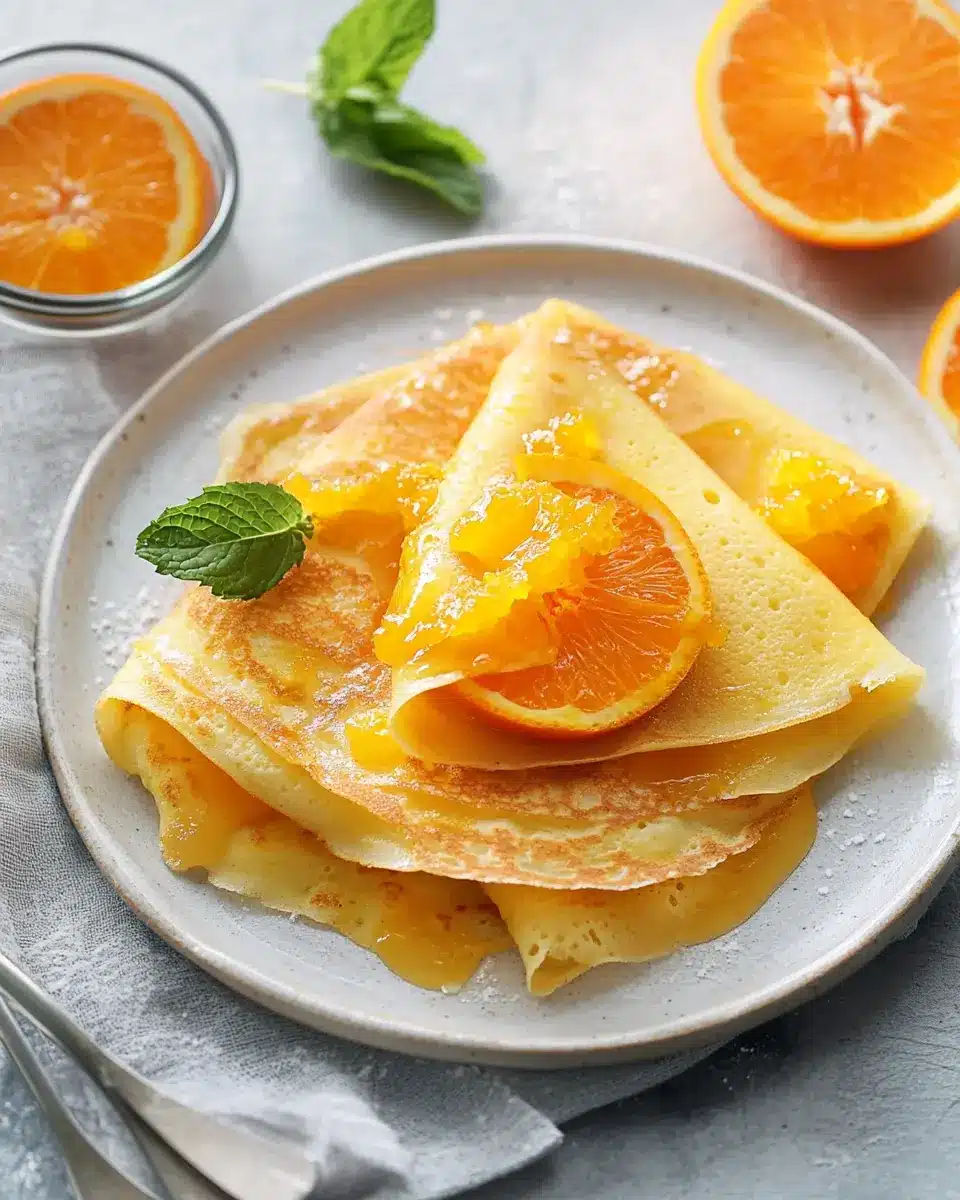 Crêpes Suzette einfach selber machen: Irresistibly Simple Bliss