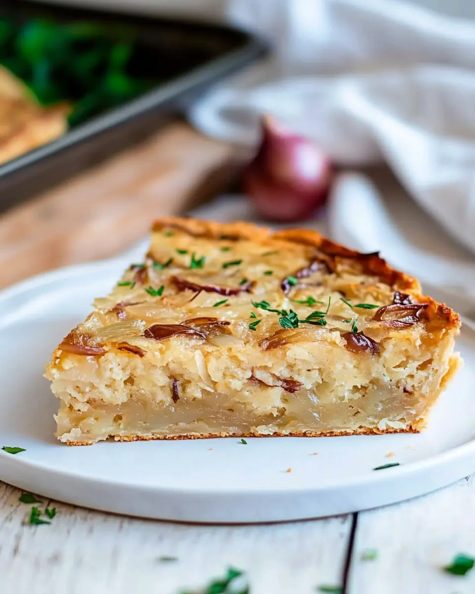 Saftiger Zwiebelkuchen vom Blech: The Best Comfort Dish Ever!