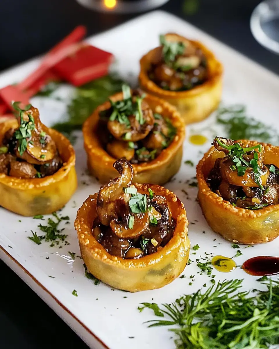 Knödel-Pilz-Cups: Irresistibly Savory Bites You’ll Love