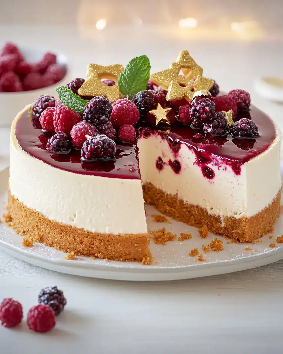 weihnachtliche käse-sahne-torte: Irresistibly Creamy Delight!