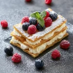 Mille-feuille mit Frischkäsecreme First Image First Image