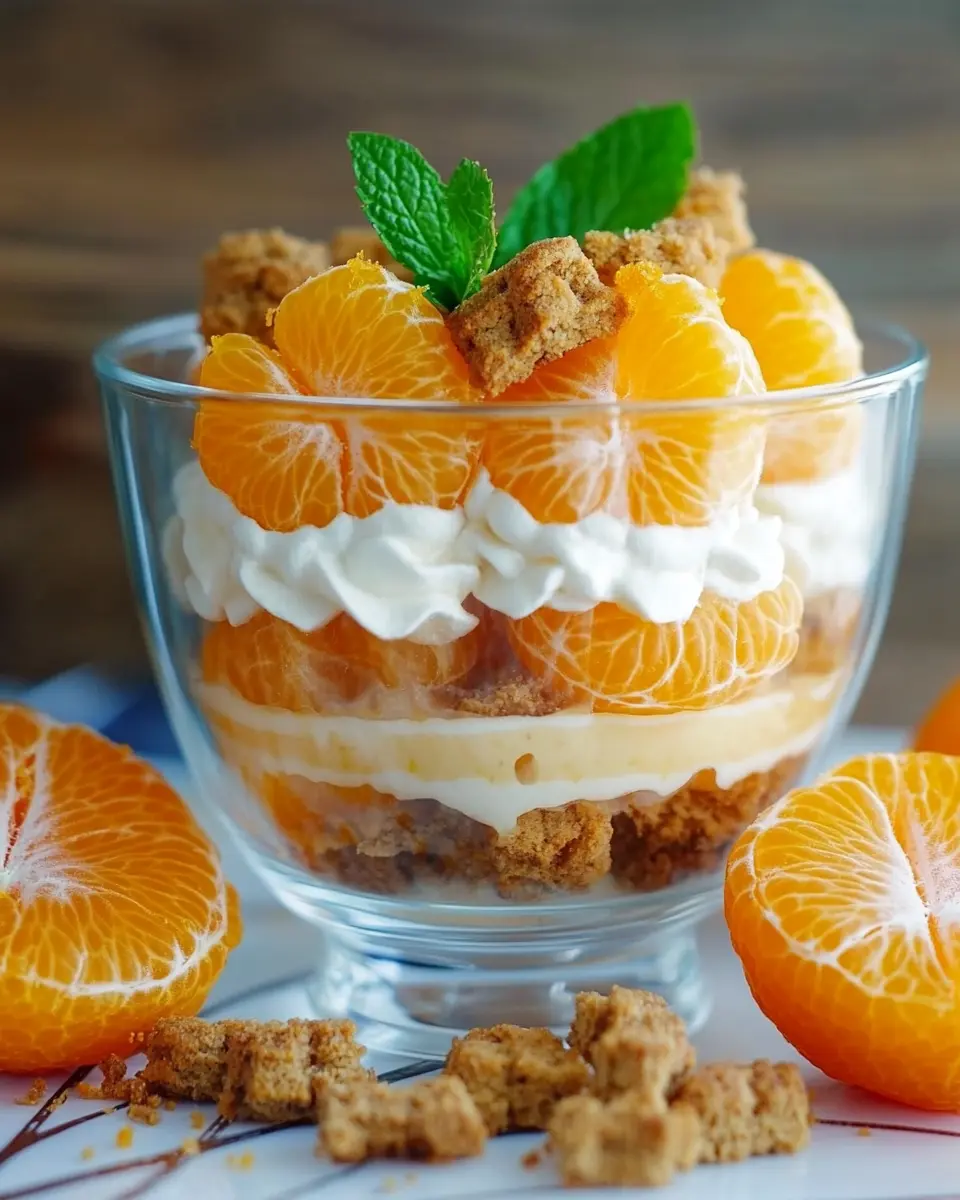 Mandarinen Spekulatius Dessert: Easy Layers of Flavor Bliss