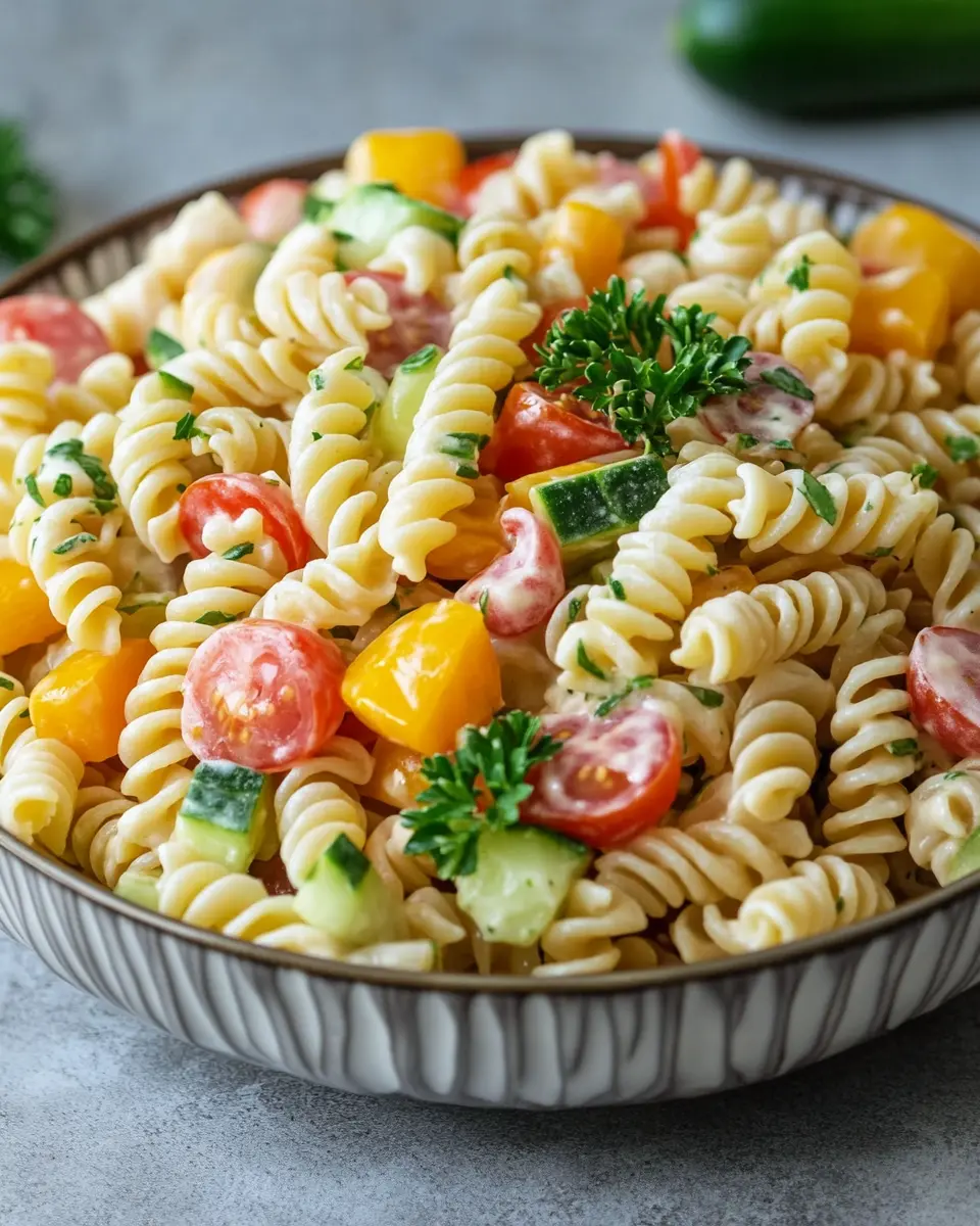Nudelsalat: The Best Creamy Pasta Salad You'll Crave Daily