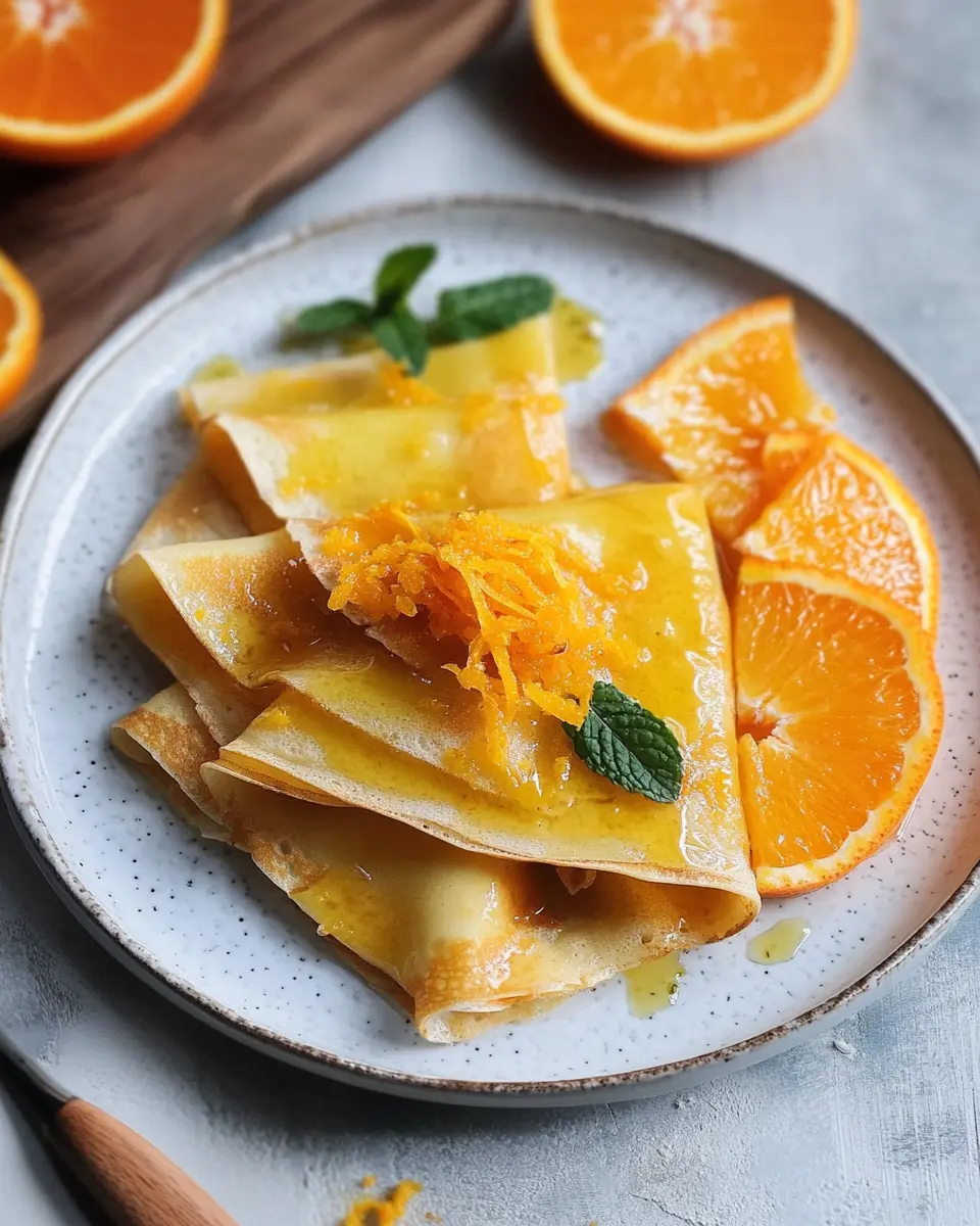 Crêpes Suzette einfach selber machen