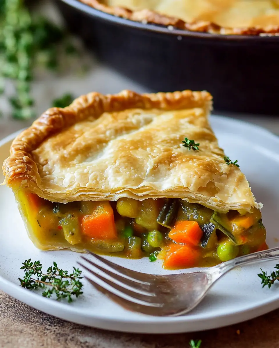 Veganer Pot Pie: Herzhafter Gemüsekuchen You'll Crave!