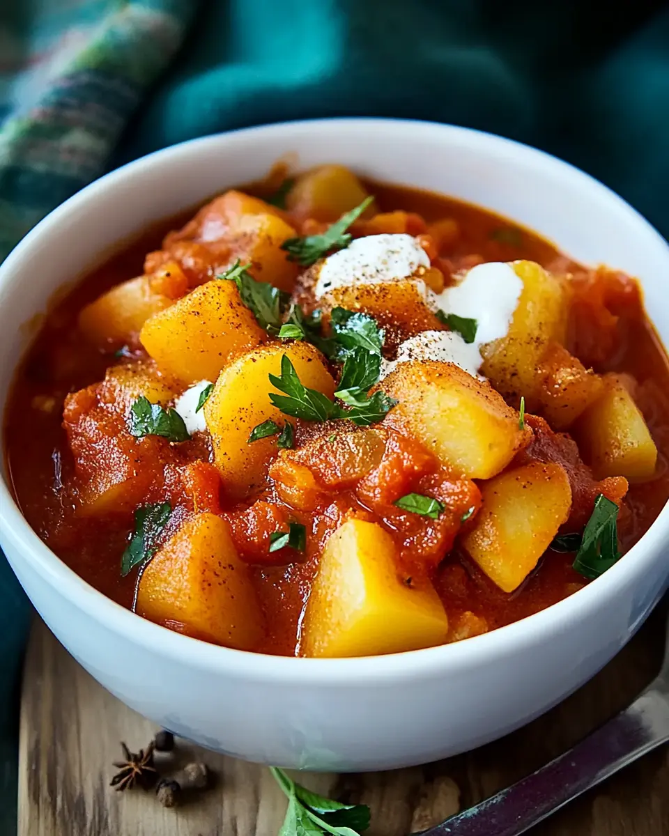 Kartoffel Gulasch