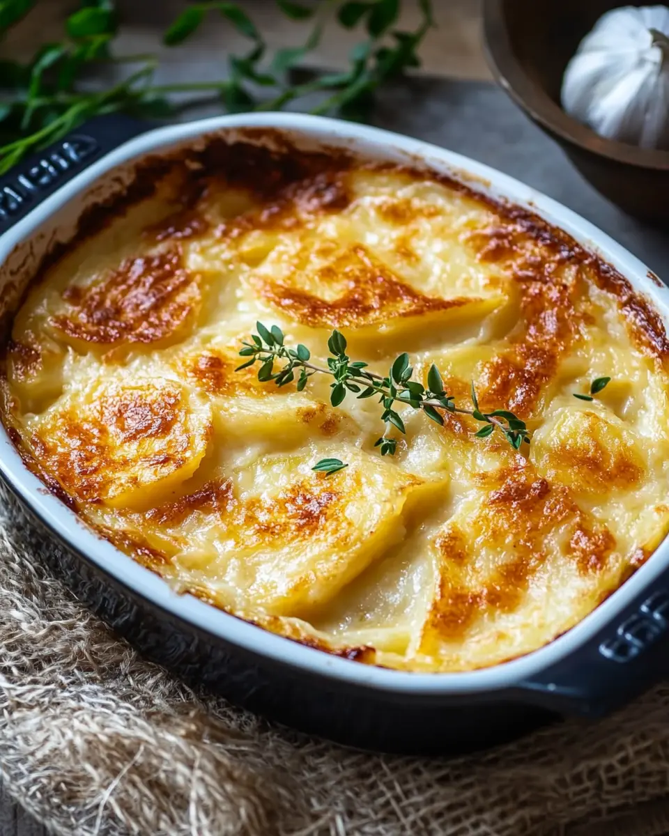 Kartoffelgratin aus der Heißluftfritteuse: Irresistibly Creamy Delight