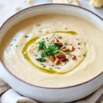Cremige Blumenkohlsuppe (vegan) First Image First Image