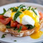 Bruschetta mit pochiertem Ei First Image First Image