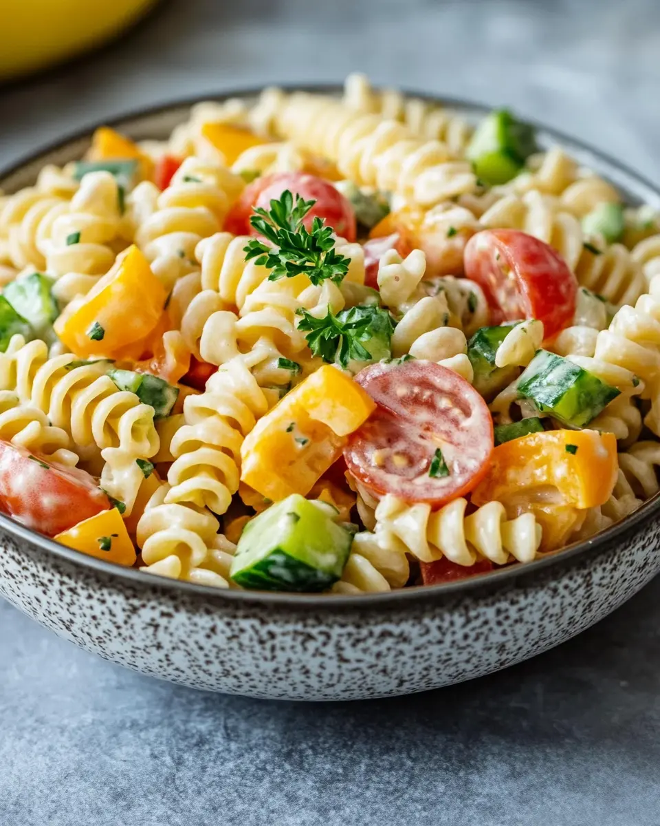 Nudelsalat: The Best Creamy Pasta Salad You'll Crave Daily