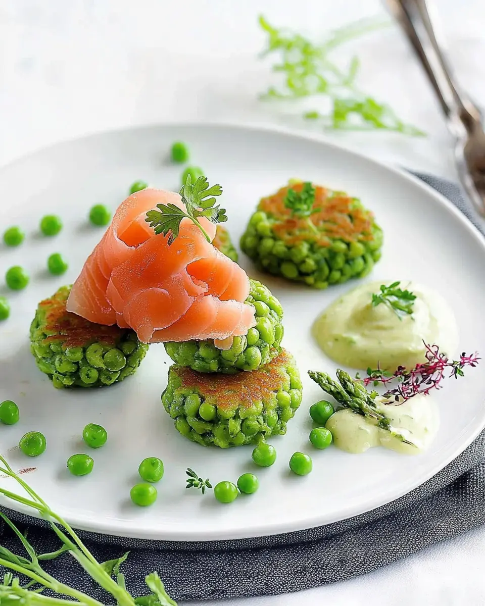 Erbsen Bratlinge mit Räucherlachs: The Best Homemade Delight
