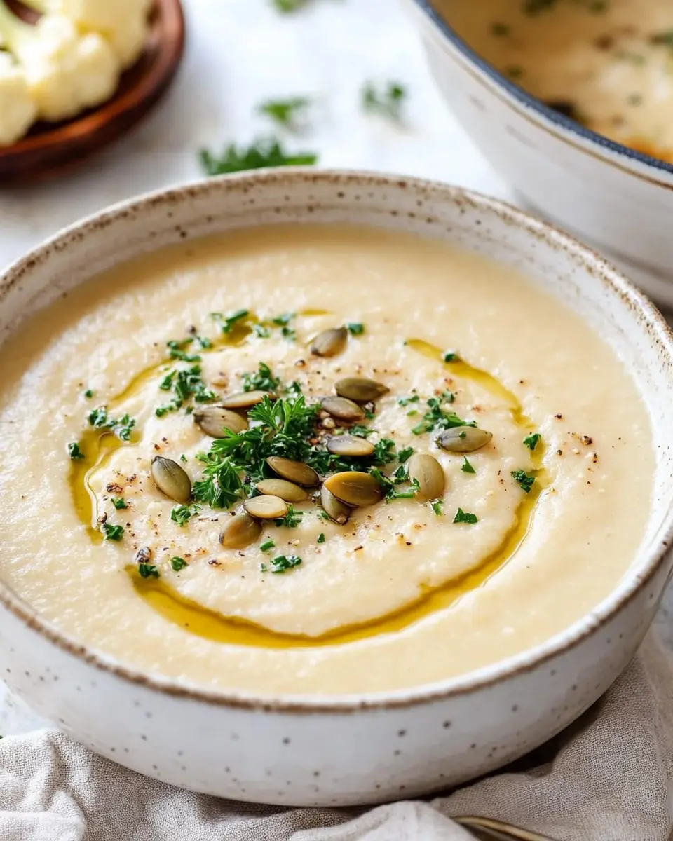Cremige Blumenkohlsuppe Vegan: The Creamy Comfort You Crave