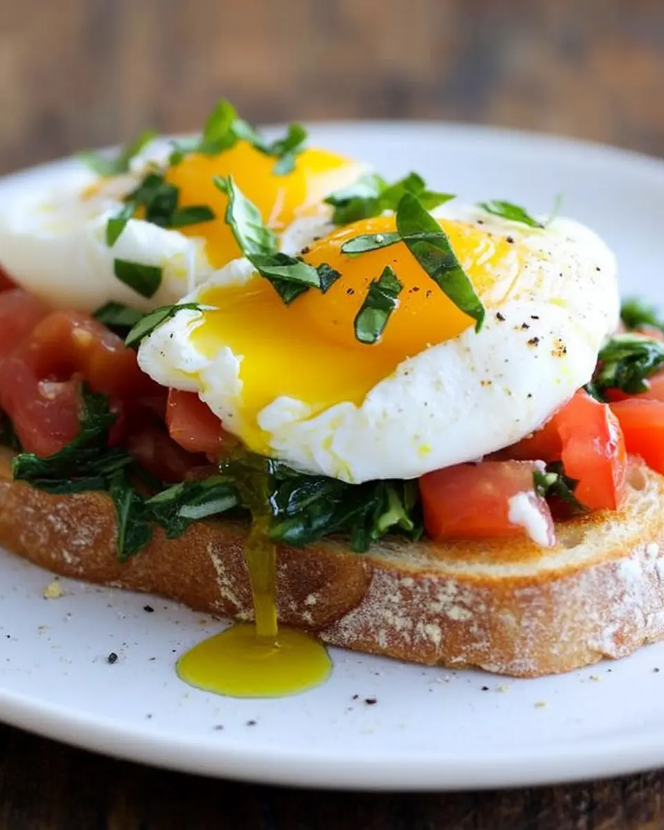 Bruschetta mit pochiertem Ei: Irresistibly Easy & Gourmet!