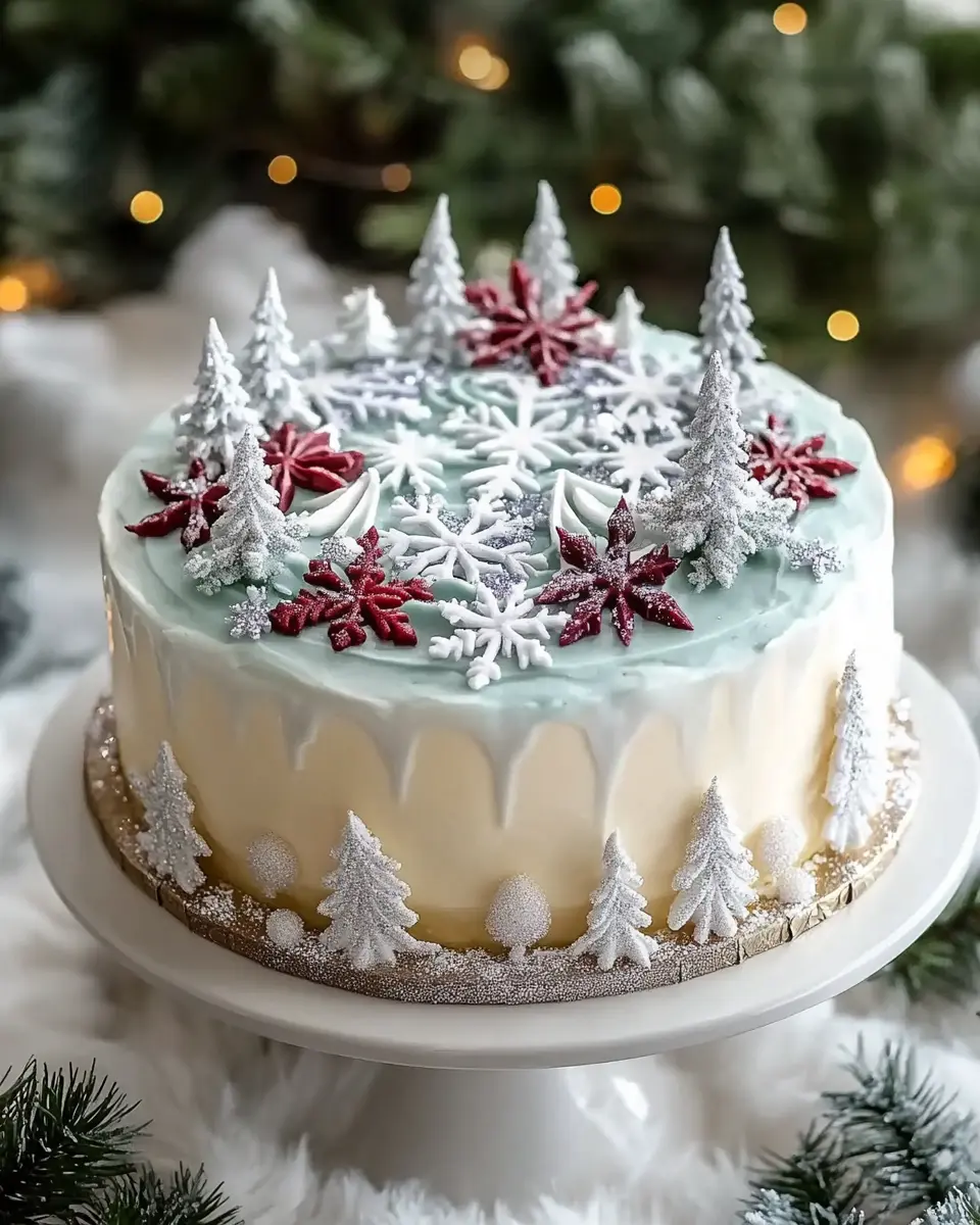 Winterwunderland Torte