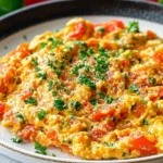 Menemen - türkisches Tomatenrührei First Image First Image