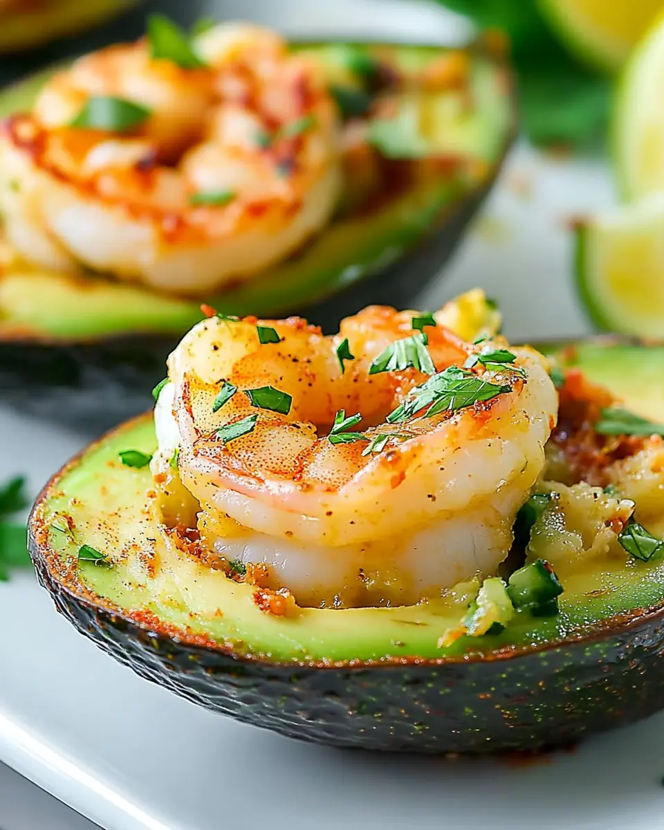 Baked Shrimp Stuffed Avocados First Image First Image