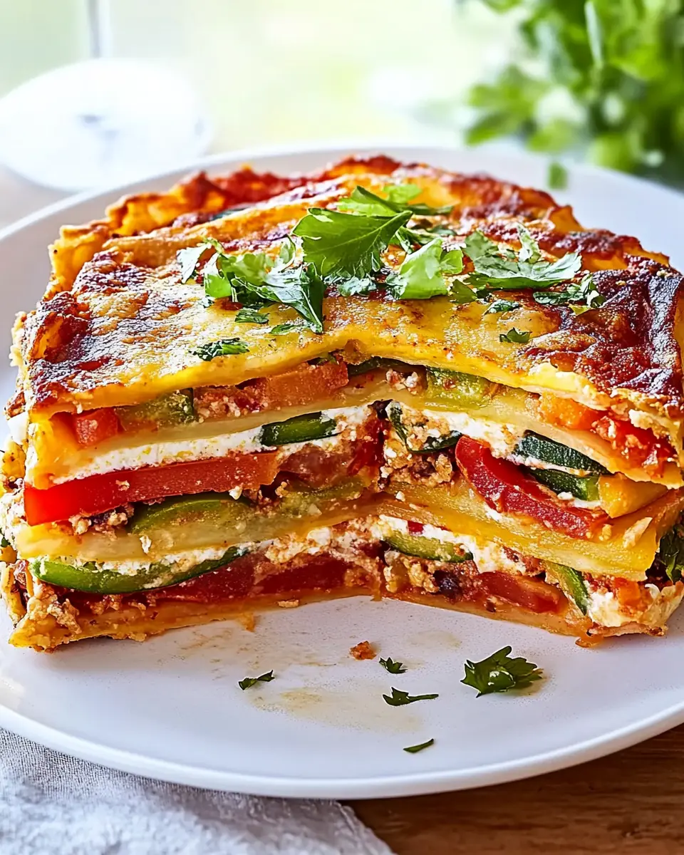 Tortilla-Torte mit Käsekruste: Indulgent Comfort in Every Bite