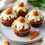 Saftige Karotten Muffins (vegan, glutenfrei) First Image First Image