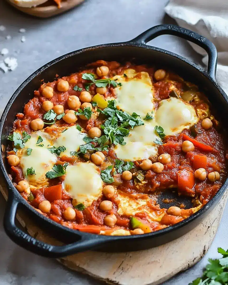 Shakshuka Rezept mit Kichererbsen: Vegane Köstlichkeit Entdecken