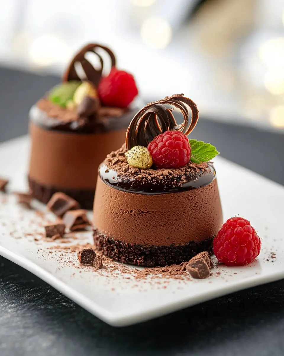 Schokomousse Törtchen mit Füllung: Indulgent Bliss Awaits!