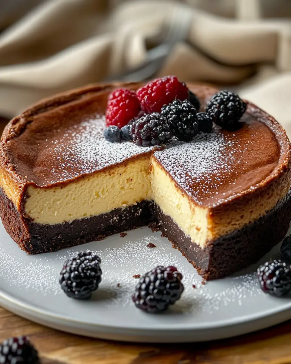 Brownie Käsekuchen First Image First Image