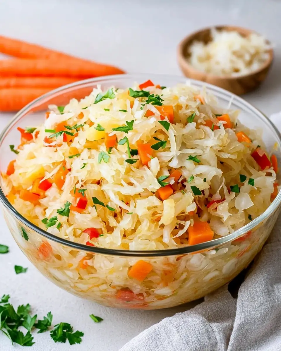 Sauerkraut Salad First Image First Image