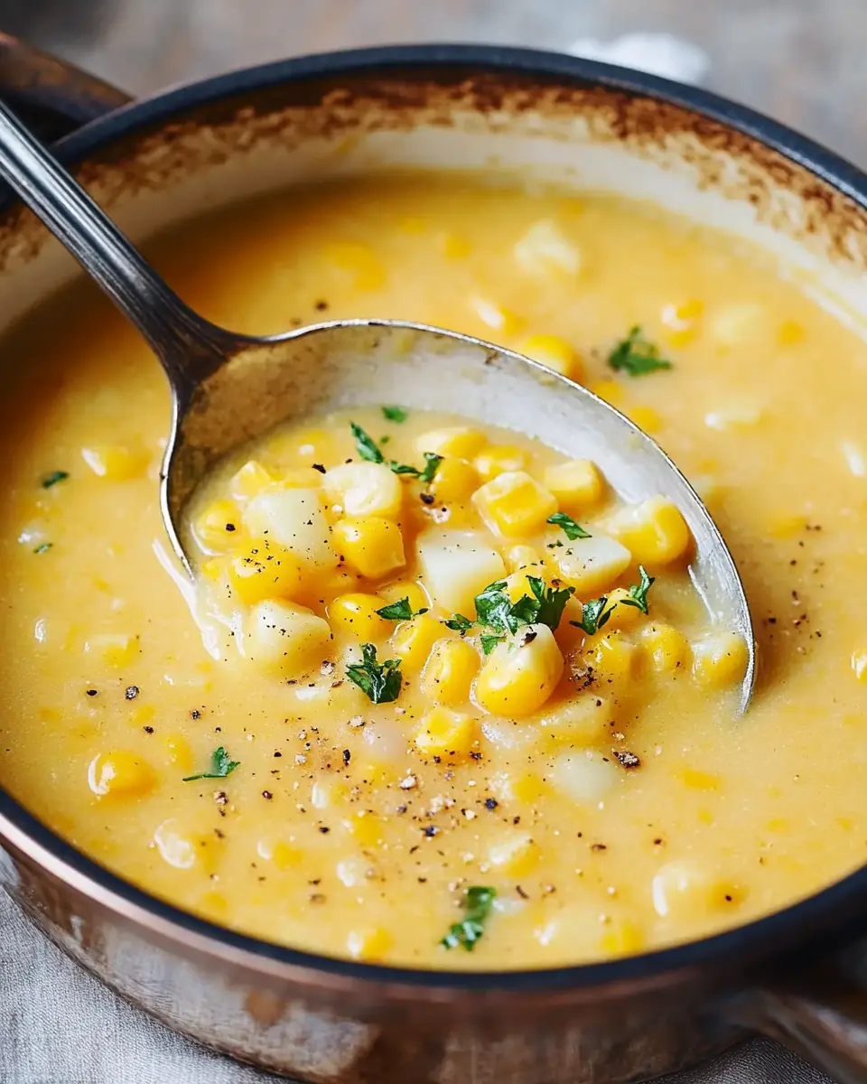 Cremige Maissuppe: The Best Cozy Recipe for Comfort Food