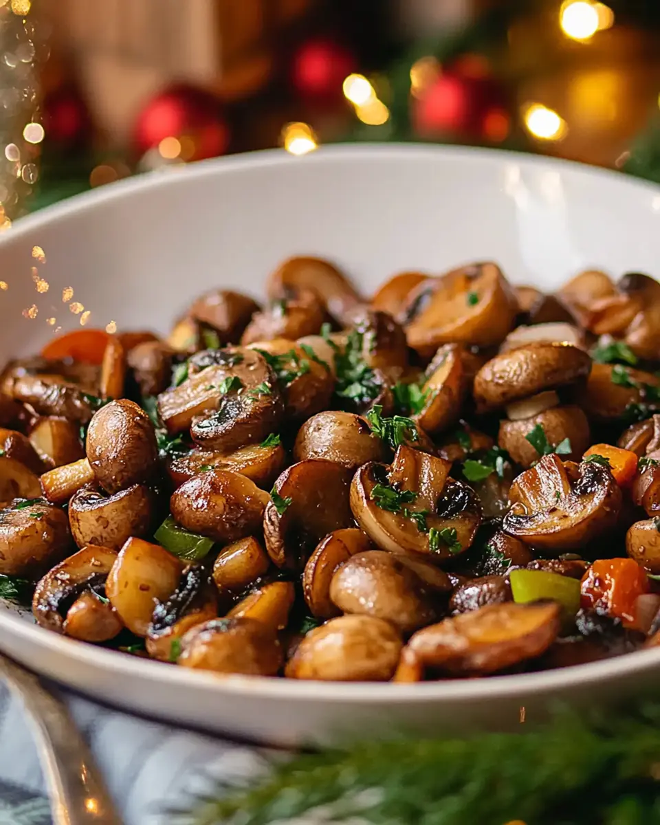 Deftiges Lieblingsessen Champignon-Pfanne: Indulgent Comfort Food