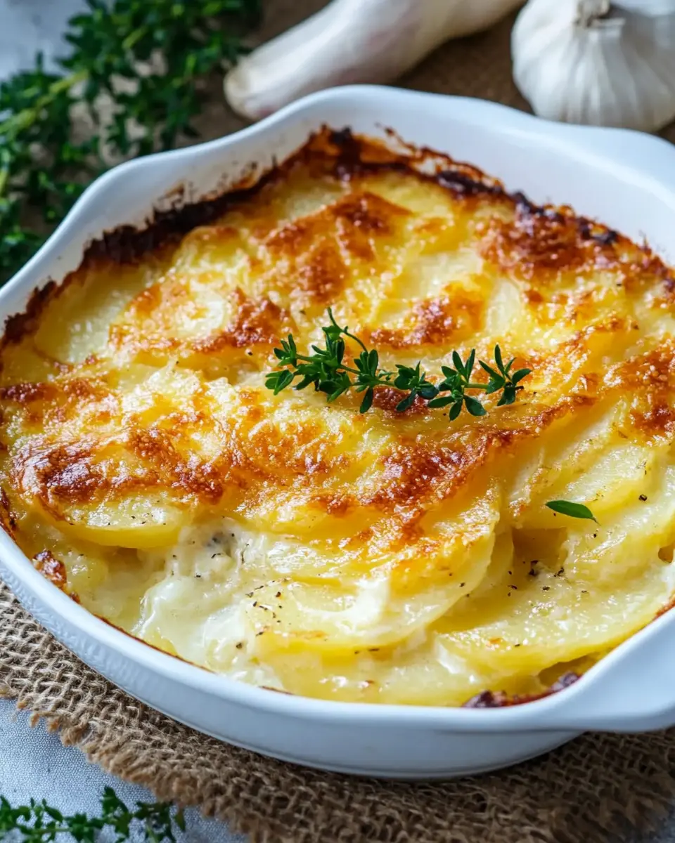 Kartoffelgratin aus der Heißluftfritteuse: Irresistibly Creamy Delight