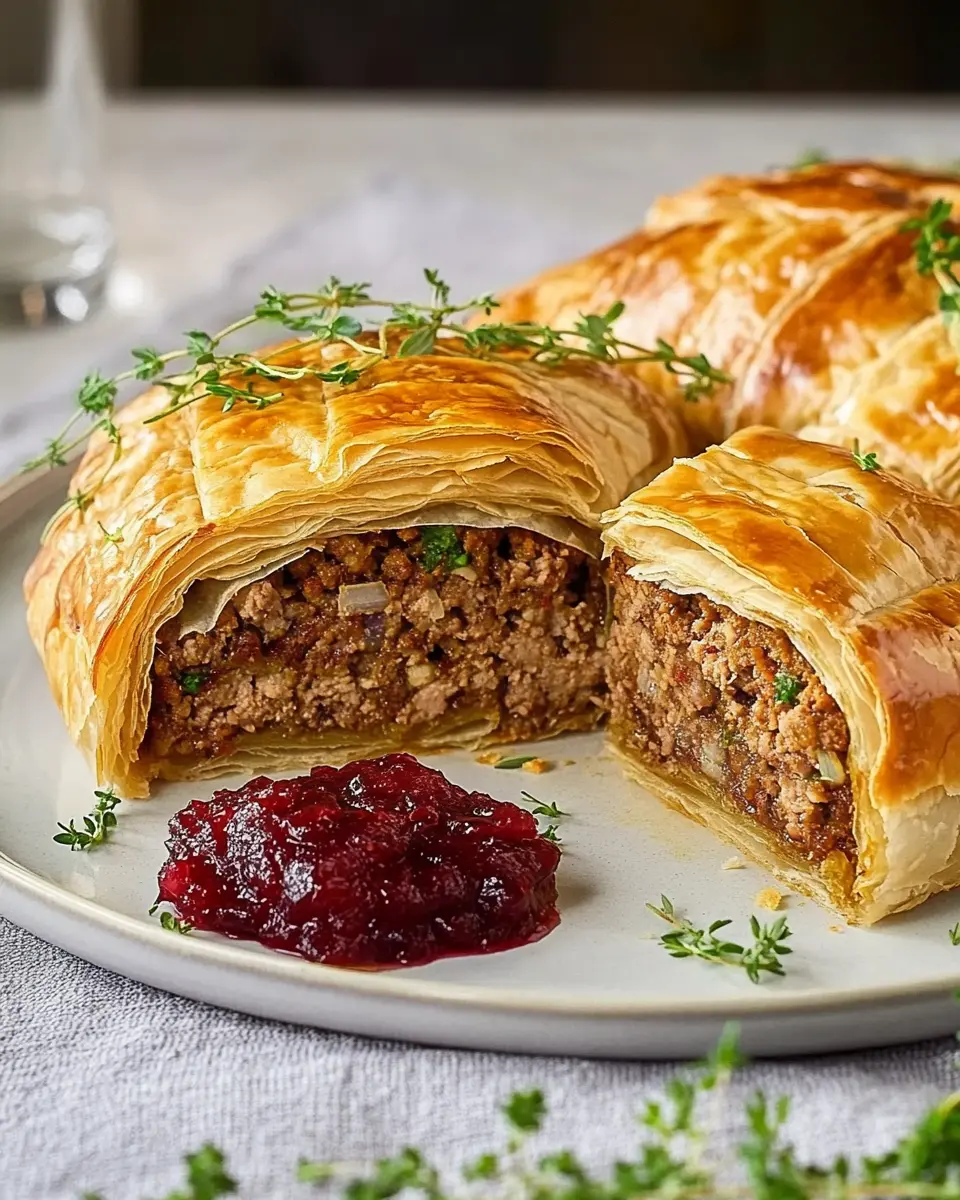 Vegetarischer Hackbraten im Blätterteig: Easy & Irresistibly Delish!