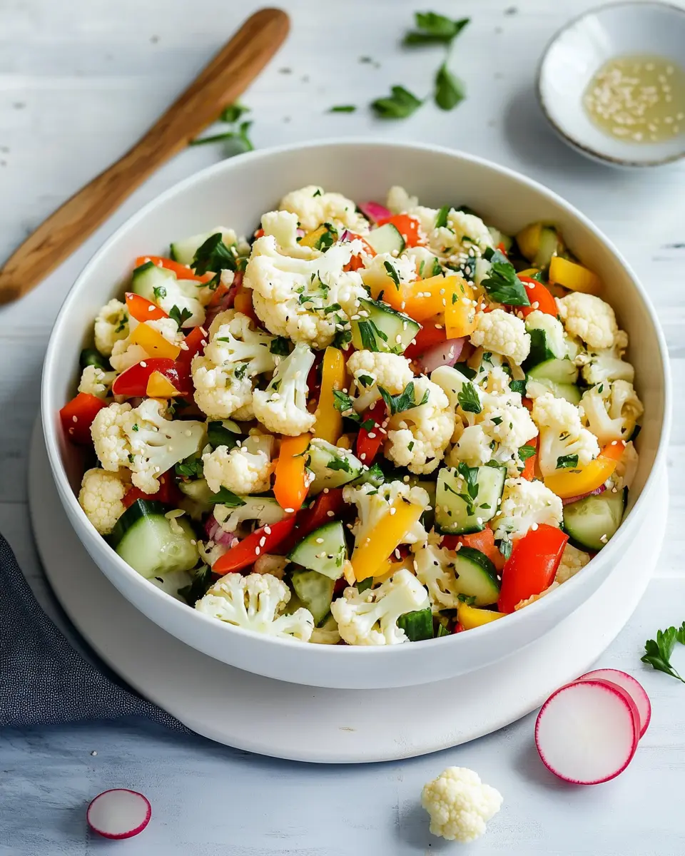 Darum solltest du Blumenkohlsalat roh essen: Frischer Genuss!