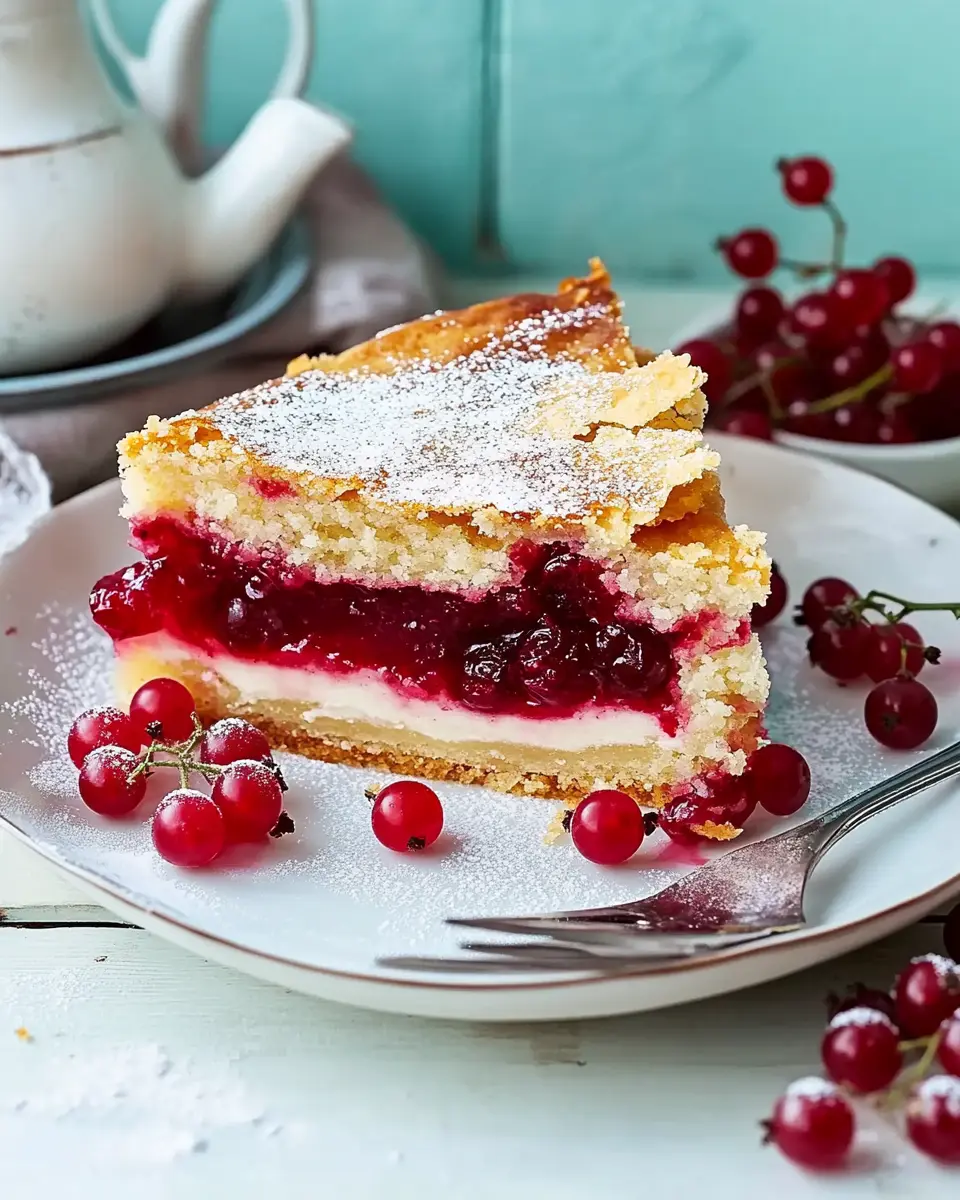 Gedeckter Johannisbeerkuchen: Irresistibly Juicy & Crisp Delight