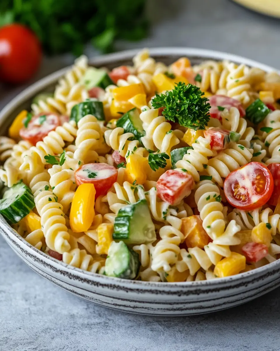 Nudelsalat: The Best Creamy Pasta Salad You'll Crave Daily