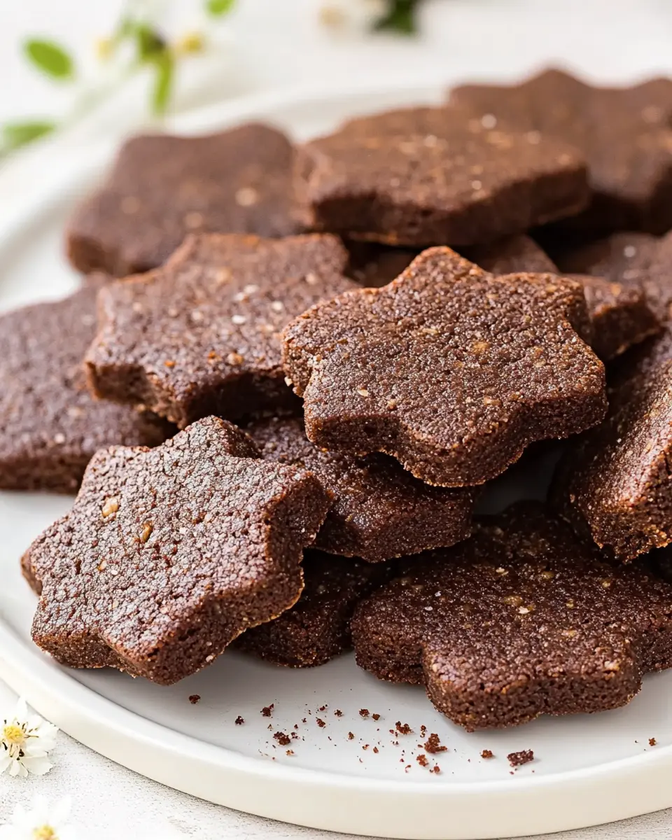 Vegane Schoko-Ausstechplätzchen