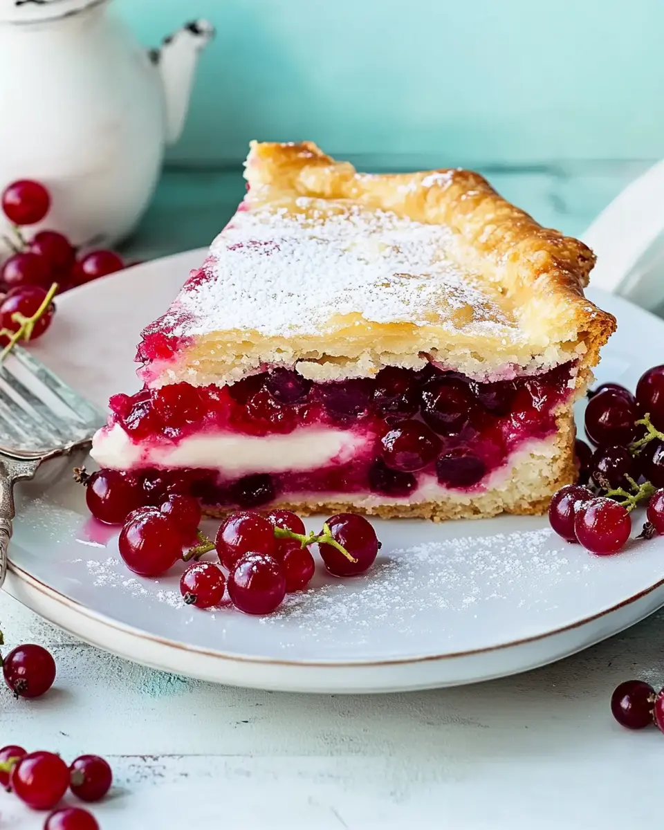 Gedeckter Johannisbeerkuchen: Irresistibly Juicy & Crisp Delight