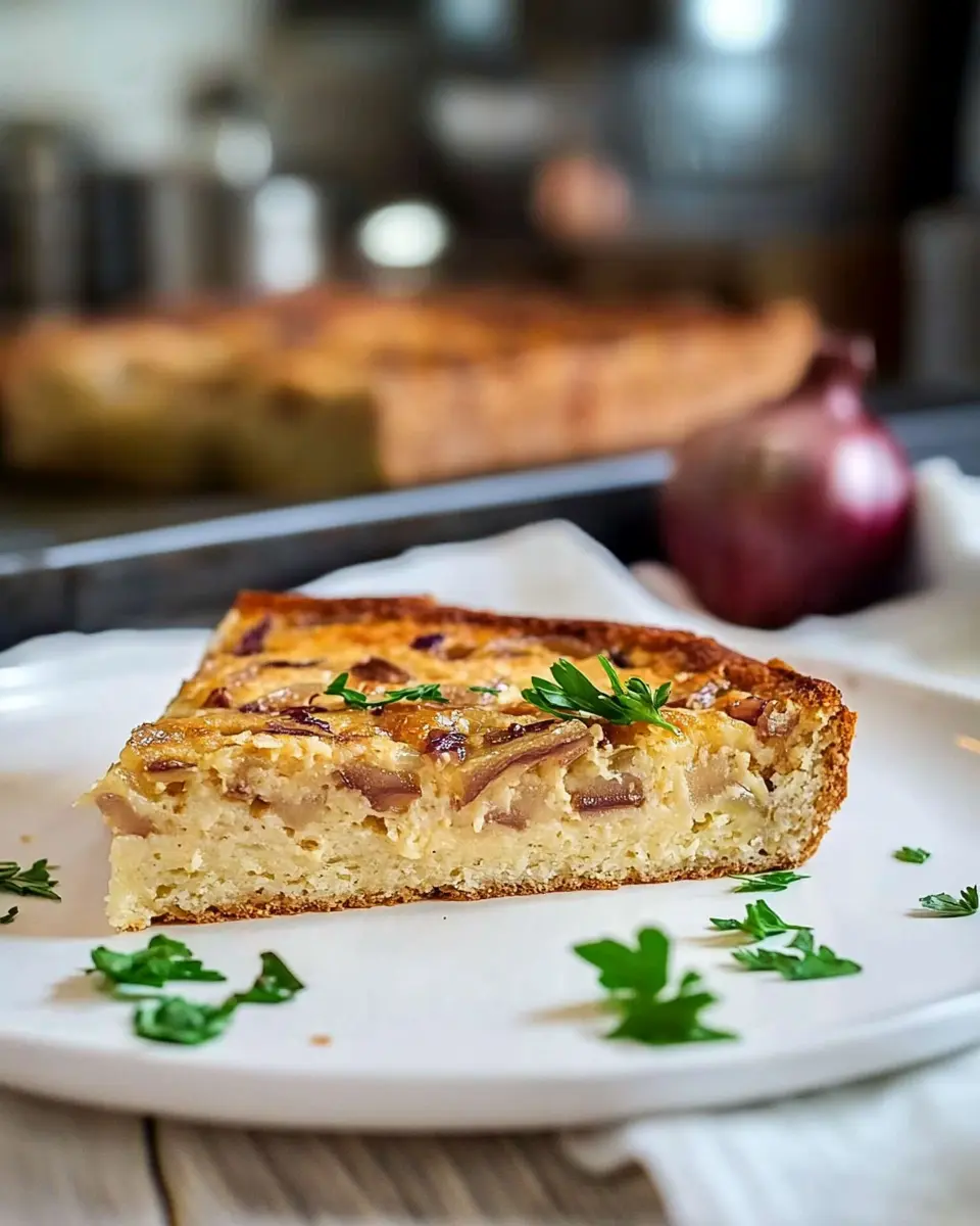Saftiger Zwiebelkuchen vom Blech: The Best Comfort Dish Ever!