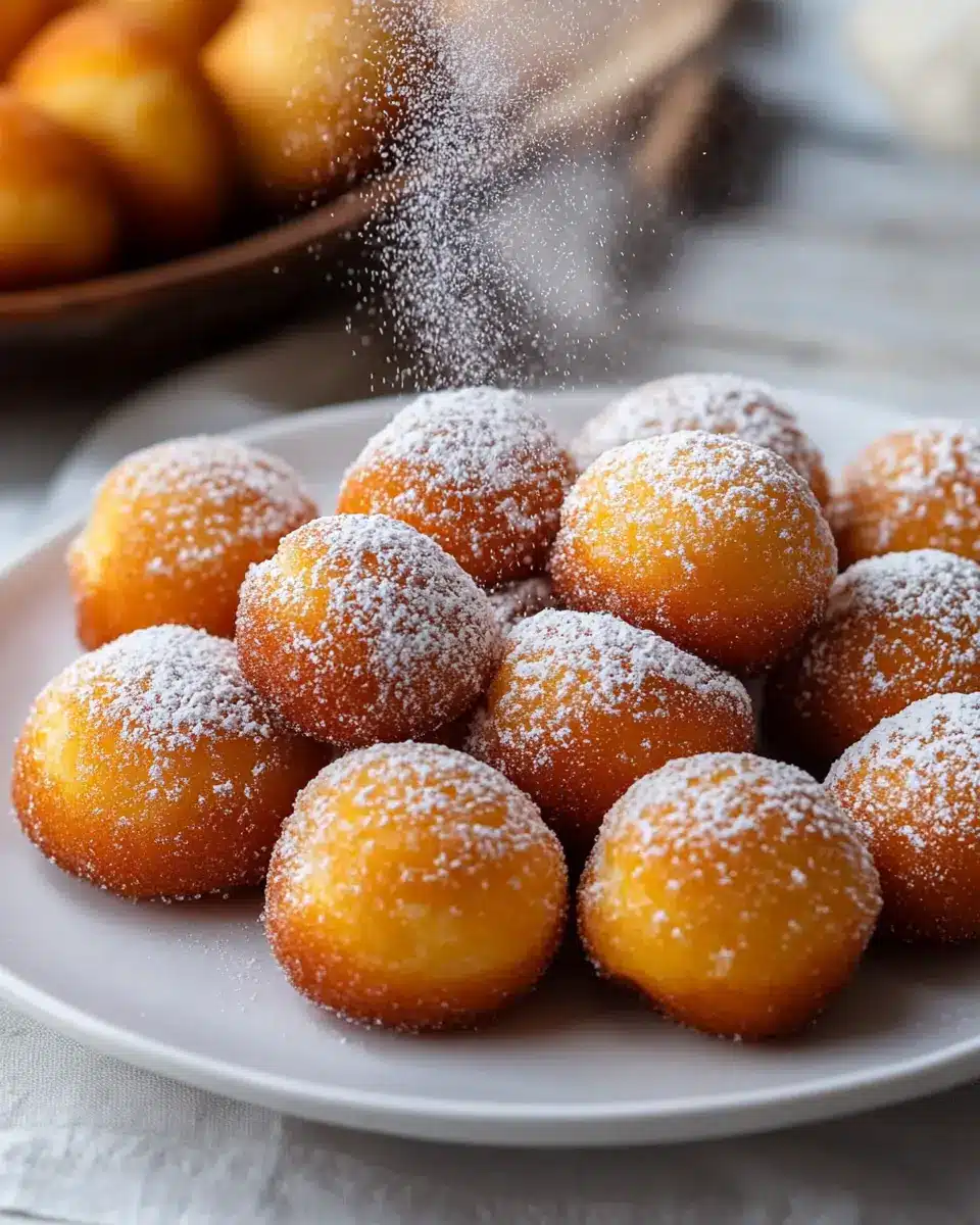 Quarkbällchen German Mini Donuts: Irresistibly Light & Fluffy